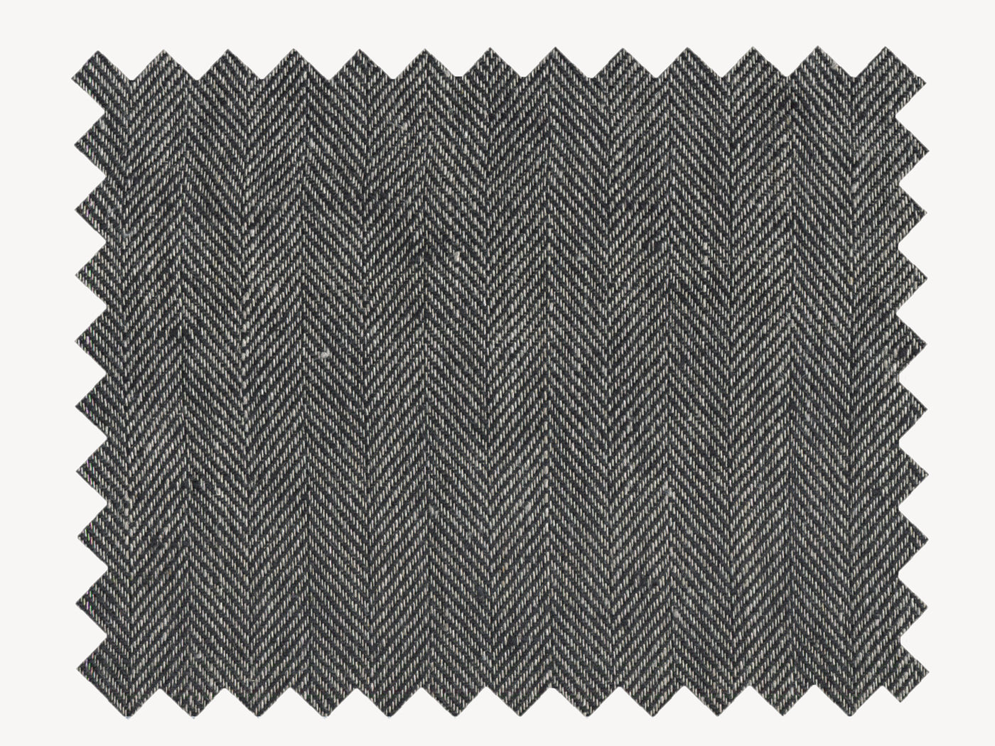 Artist Jacket | Black & White Herringbone Linen