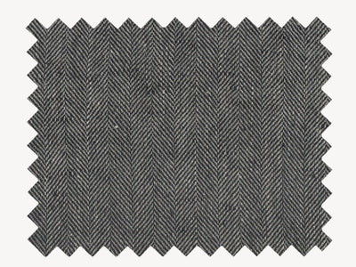 Artist Jacket | Black & White Herringbone Linen