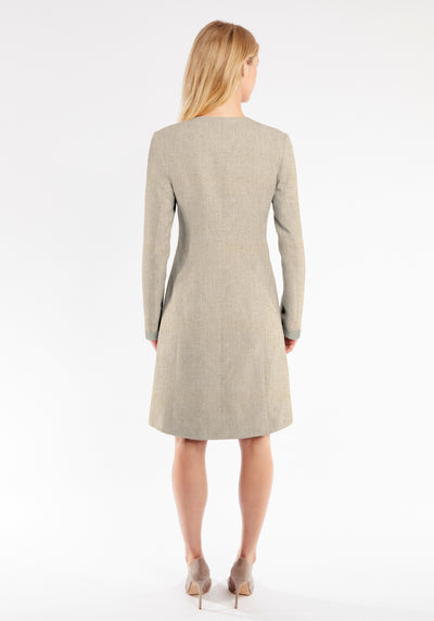 Tallulah Coat | Oyster Linen