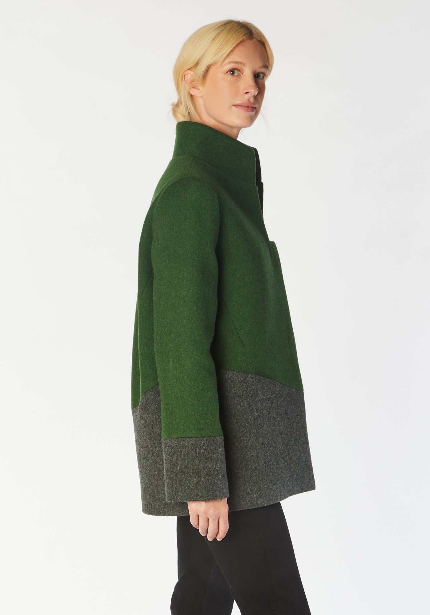 jackson jacket malachite wool