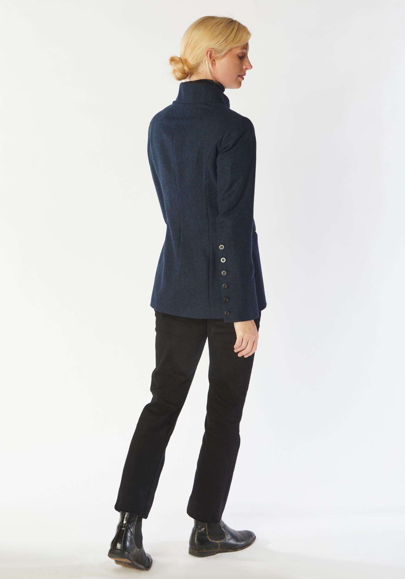 patmos jacket bright navy lambswool