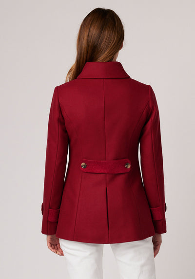 Hendre Jacket | Red Wool Cashmere