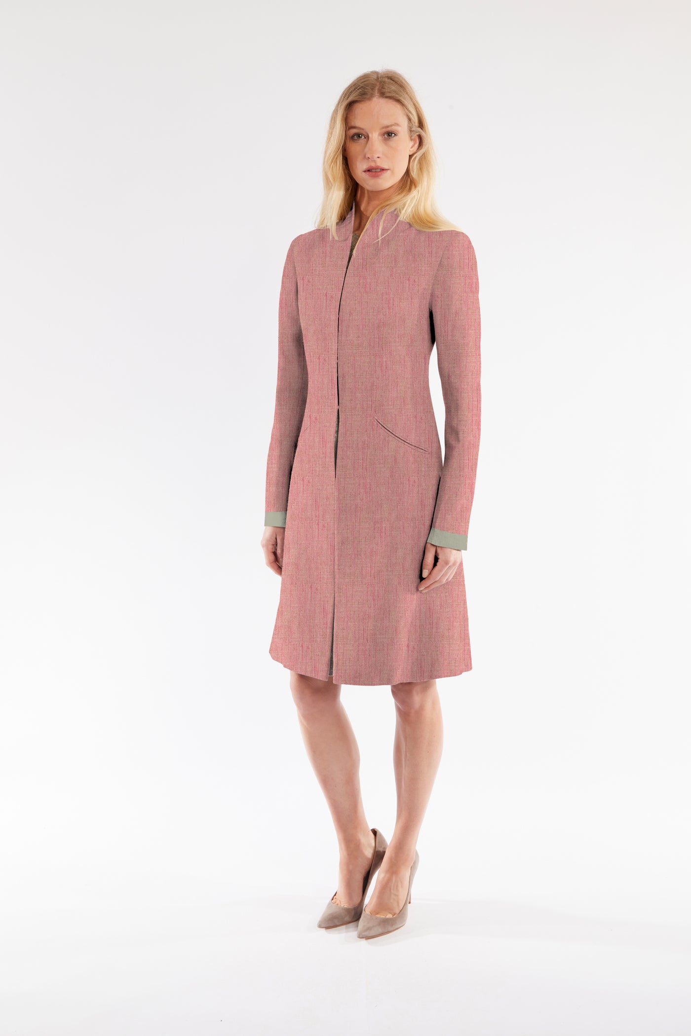 Libby Coat | Pink Acer