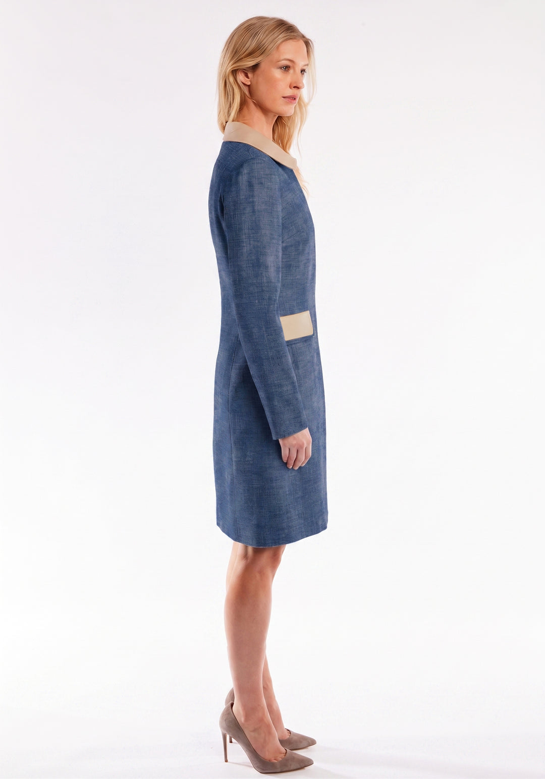 Campbell Coat | Navy Blue