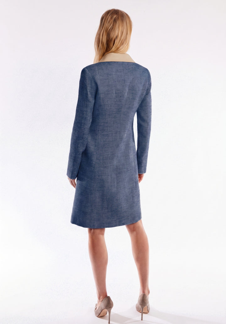 Campbell Coat | Navy Blue