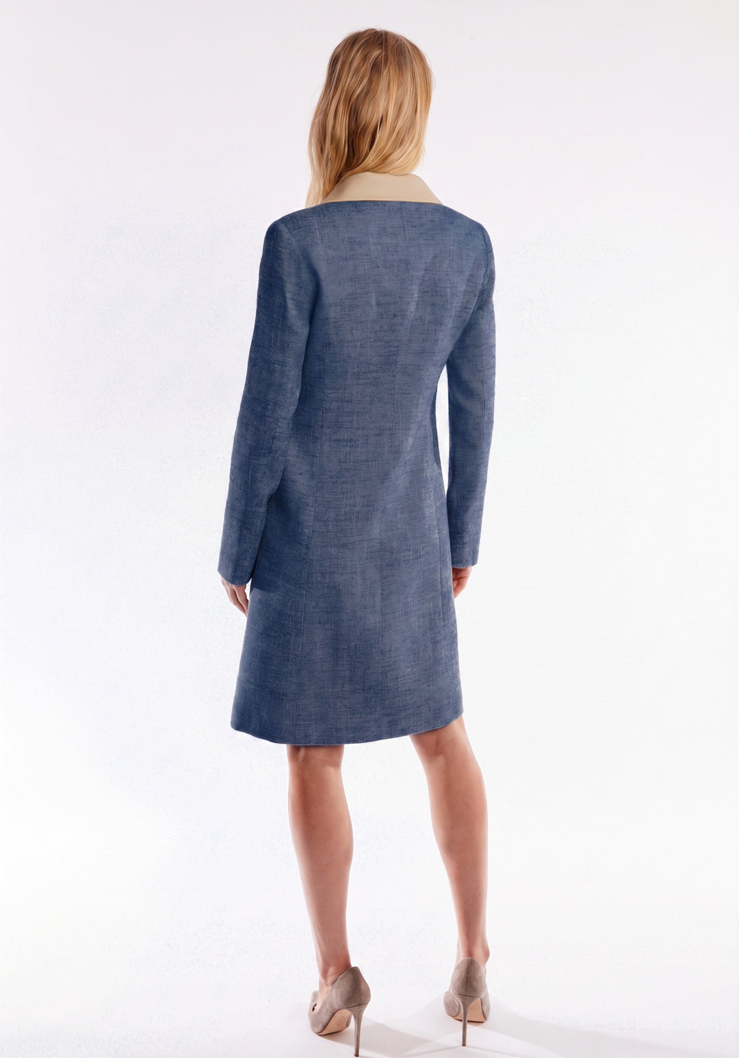 Campbell Coat | Navy Blue