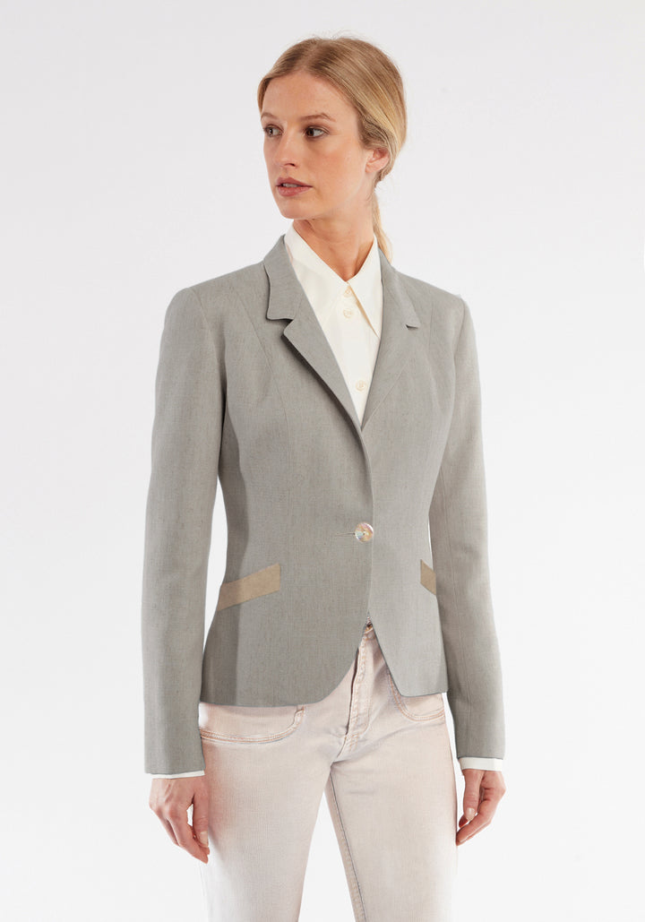 Tallulah Jacket | Chinchilla Grey