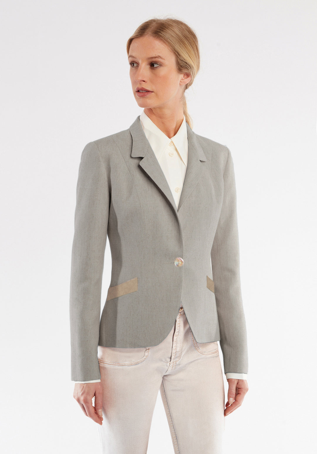 Tallulah Jacket | Chinchilla Grey