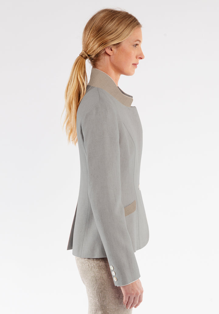 Tallulah Jacket | Chinchilla Grey