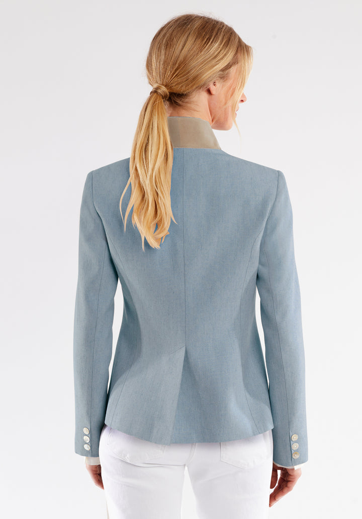 Tallulah Jacket | Larimar Blue