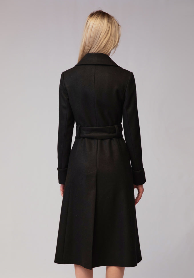 Belted Coat | Black