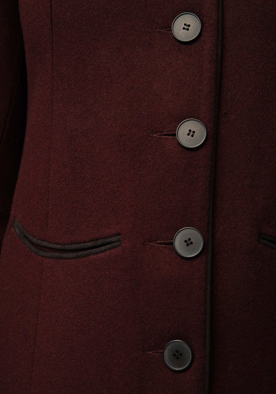 Opera Coat | Mulberry