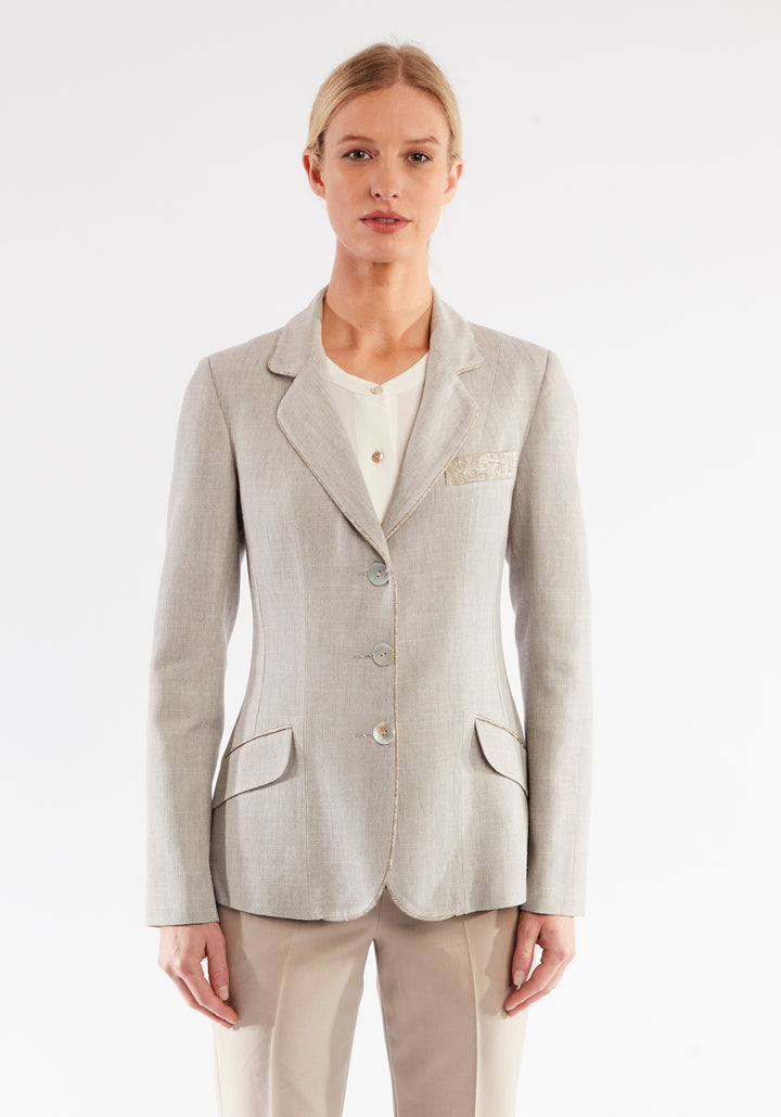 Hacking Jacket | Chinchilla Grey