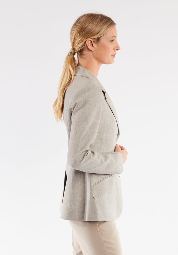 Hacking Jacket | Chinchilla Grey
