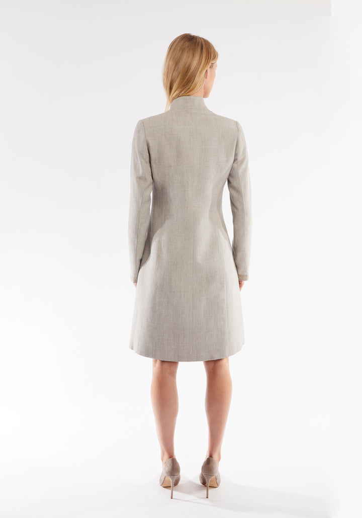 Libby Coat | Chinchilla Grey
