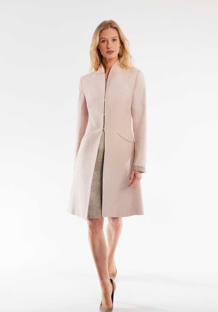 Libby Coat | Rose Quartz Pink